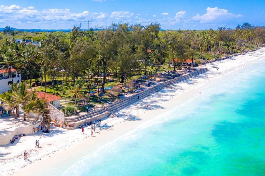 Diani Beach Holidays with Tsavo East Safari Tours